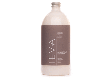 Fabric softener IEVA, silk, vanilla, powder scent, 1 l