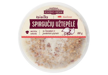 Virta spirgučių užtepėlė ROKIŠKIO MĖSINĖ, nerūš., 300 g