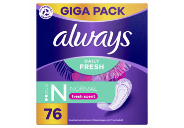 Higieniniai įklotai ALWAYS Normal, Fresh Scent, 76 vnt.