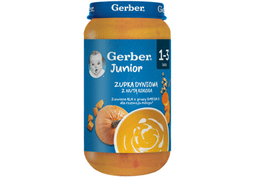 Pumpkin soup GERBER with coconut, 250 g