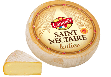 Pusminkštis sūris SAINT NECTAIRE PDO CANTOREL, 45 % rieb., 1 kg