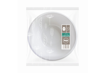 Vienkartinis dubuo ILAJA Sugarcane 10 vnt. 460ml