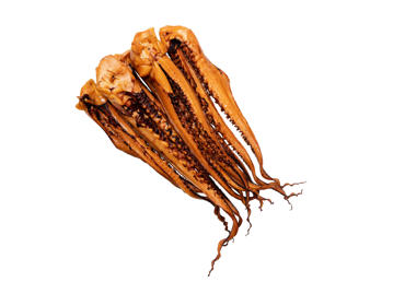 Paprastųjų didžiųjų skraidkalmarių (lot. Docidicus gigas) čiuptuvai, karštai rūkyti , 1 kg