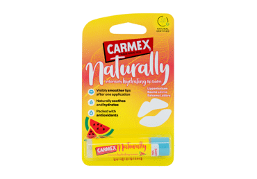 Lūpų balzamas CARMEX NATURALLY arbūzų kvapo, 4.25 g