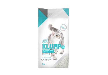 Granuliuotas balto bentonito kačių kraikas KLUMPE, 4.24 kg