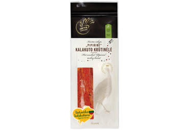 Hot smoked PEPPER turkey breast, a.r., 1 kg