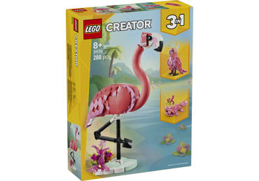 LEGO® Creator Laukiniai gyvūnai: rožinis flamingas 31170