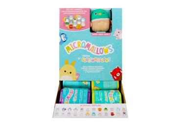 SQUISHMALLOWS Micromallows Paslaptingas pliušinis gyvūnėlis