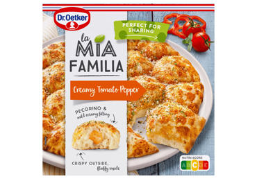 Закуска из пиццы DR. OETKER с кремом из помидоров, начинкой из перца, 480 г