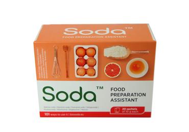 Maistinė SODA 20x10 g, 200 g