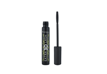 Blakstienų tušas RIMMEL EXTRA 3D LASH BLACK, juodas, 8 ml