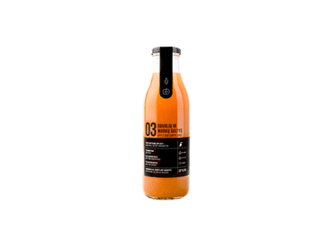 Obuolių,morkų sultys VAISIŲ SULTYS su minkštimu, 750 ml