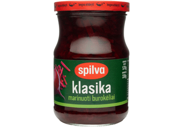Marinuoti burokėliai SPILVA KLASIKA, 570 g