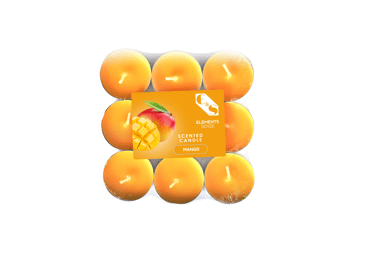 Skridininės kvapniosios žvakės ELEMENTS SENSE, 9 vnt., 9 vnt.