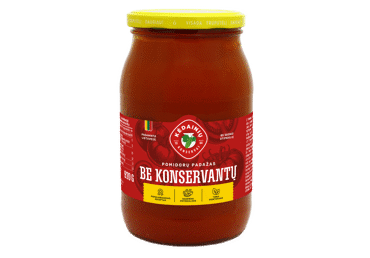Pomidorų padažas BE KONSERVANTŲ KĖDAINIŲ KONSERVAI, 970 g