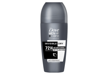 Vyriškas rutulinis dezodorantas DOVE MAN INVISIBLE DRY, 50 ml