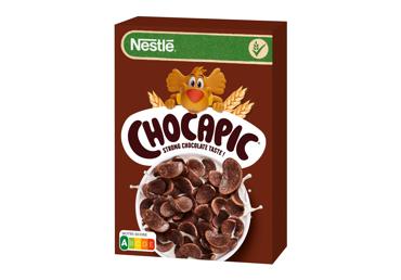 Завтрачные хлопья NESTLE CHOCAPIC, шоколадный вкус, 375 г