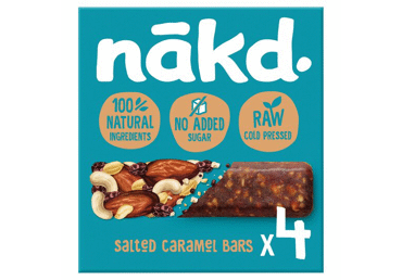 Sūdytos karamelės batonėlis NAKD, 140 g