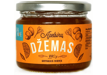 Apelsinų džemas SKANOVĖ, 330 g