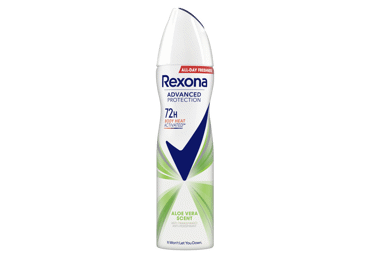 Moteriškas purškiamasis dezodorantas REXONA ALOE VERA, 150 ml