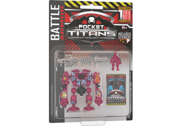 Žaislinis robotas Pocket Titans