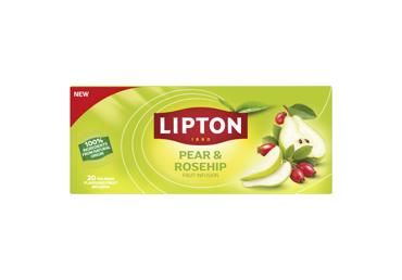 Vaisinė kriaušių ir erškėtuogių arbata LIPTON, 36 g