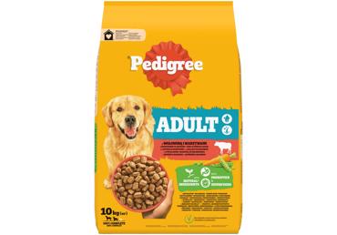 Сухой корм для собак PEDIGREE с говядиной и овощами, 10 кг, 10 кг