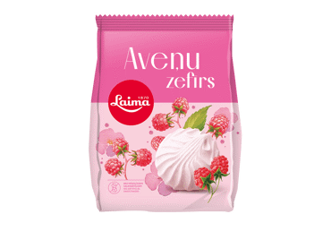 Zefyrai LAIMA, aviečių skonio, 200 g