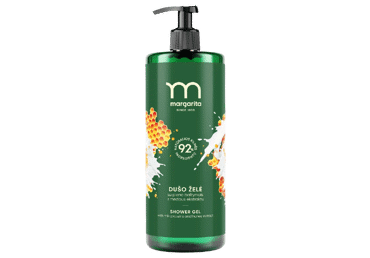 MARGARITA Shower gel with milk proteins and honey extract 1 l