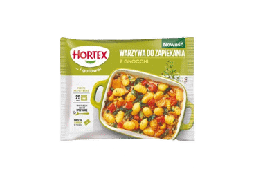 Frozen oven-baked vegetables with gnocchi HORTEX, 450 g