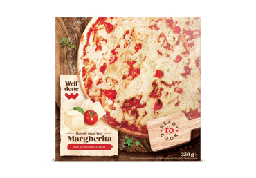 Šaldyta pica WELL DONE Margherita, 350 g