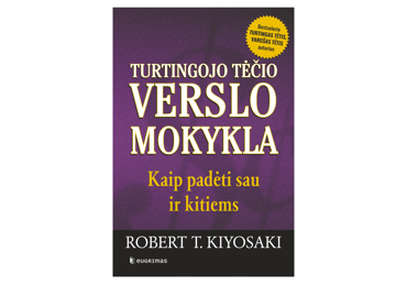Knyga R. T. Kiyosaki TURTINGOJO TĖČIO VERSLO MOKYKLA, 1 vnt.