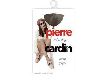 Moteriškos kojinaitės PIERRE CARDIN METZ 20 NERO, univ. d., 1 vnt.