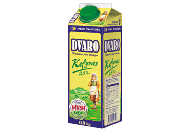 Кефир DVARO, 2,5% жирности, 900 г