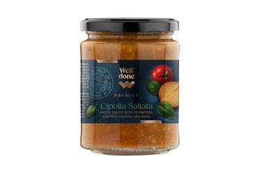 Svogūnų ir bazilikų padažas su pomidorais WELL DONE PREMIUM, 300 g
