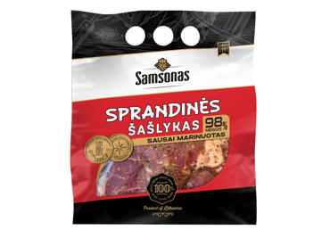 Dry marinated SAMSONO neck shashlik, chilled, 800 g