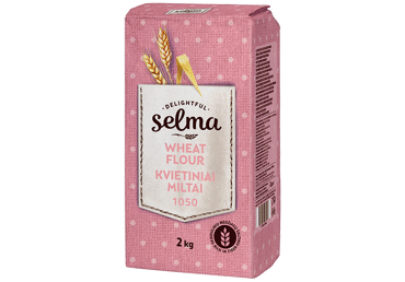 Kvietiniai miltai SELMA, 2 kg