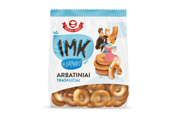 VILNIAUS DUONOS arbatiniai traškučiai IMK, 250 g