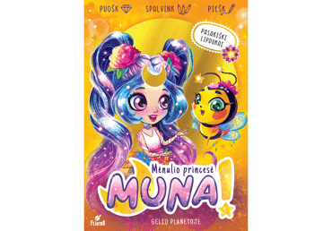 Knyga MUNA. GĖLIŲ PLANETA, 1 vnt.