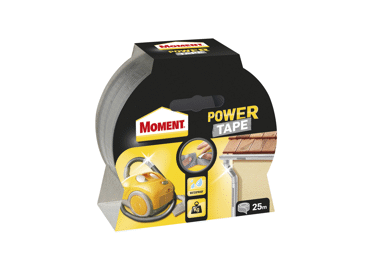 Lipnioji juosta MOMENT POWER TAPE (sidabro sp., 25 m), 25 m.