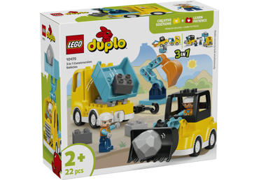 LEGO konstruktorius „3 in 1“ statybinės transporto priemonės 10475