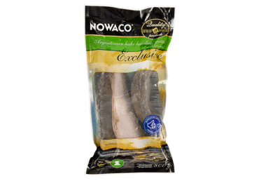 Frozen glazed Argentine pikeperch