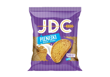 Pieniniai džiūvėsiai JDC, 200 g