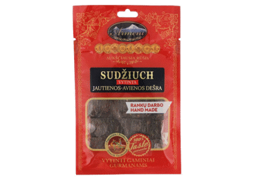 Cured beef and lamb sausage SUDŽIUCH, a.r., 70 g
