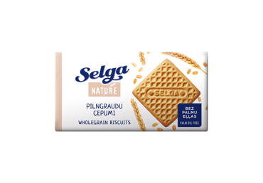 Cookies SELGA from whole grains, 180 g