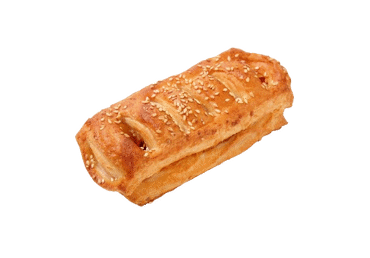 Prancūziška bandelė su dešrele, kečupu ir garstyčiomis, 95 g