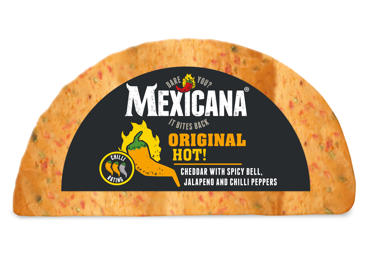 Čederis MEXICANA su paprikų mišiniu, 48,2 % rieb. s. m., 1 kg