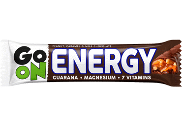 Protein bar GO ON with peanuts and caramel, 45 g