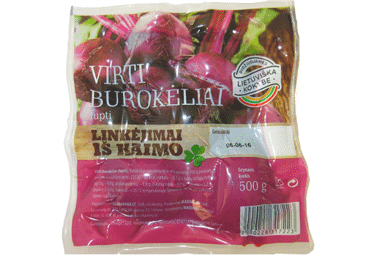 Lupti virti burokėliai LINKĖJIMAI IŠ KAIMO, vakuumuoti, 500 g