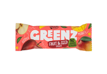 Fruit and seed snack GREENZ, mango flavor, 30 g